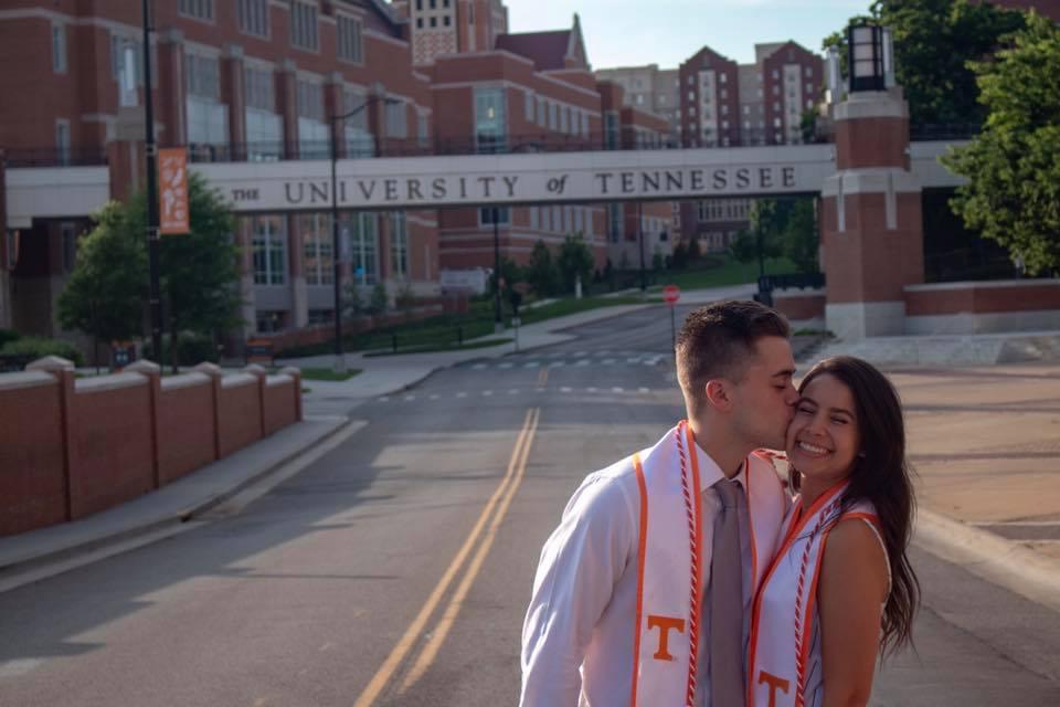 One couple. Four degrees. A LOT of library dates.