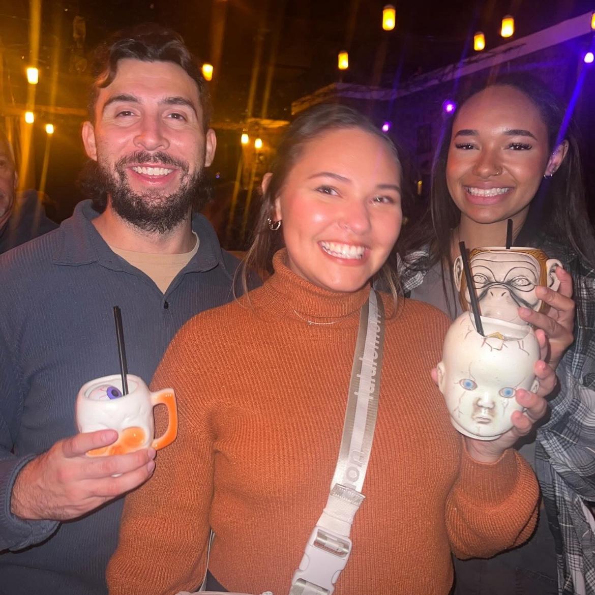 Halloween, the scariest part was the taste of the drinks!