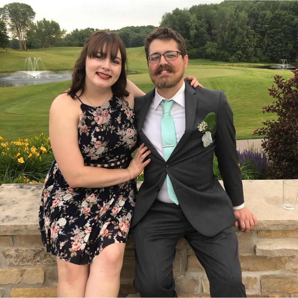 Here we are on Riley & Sarah's big day!