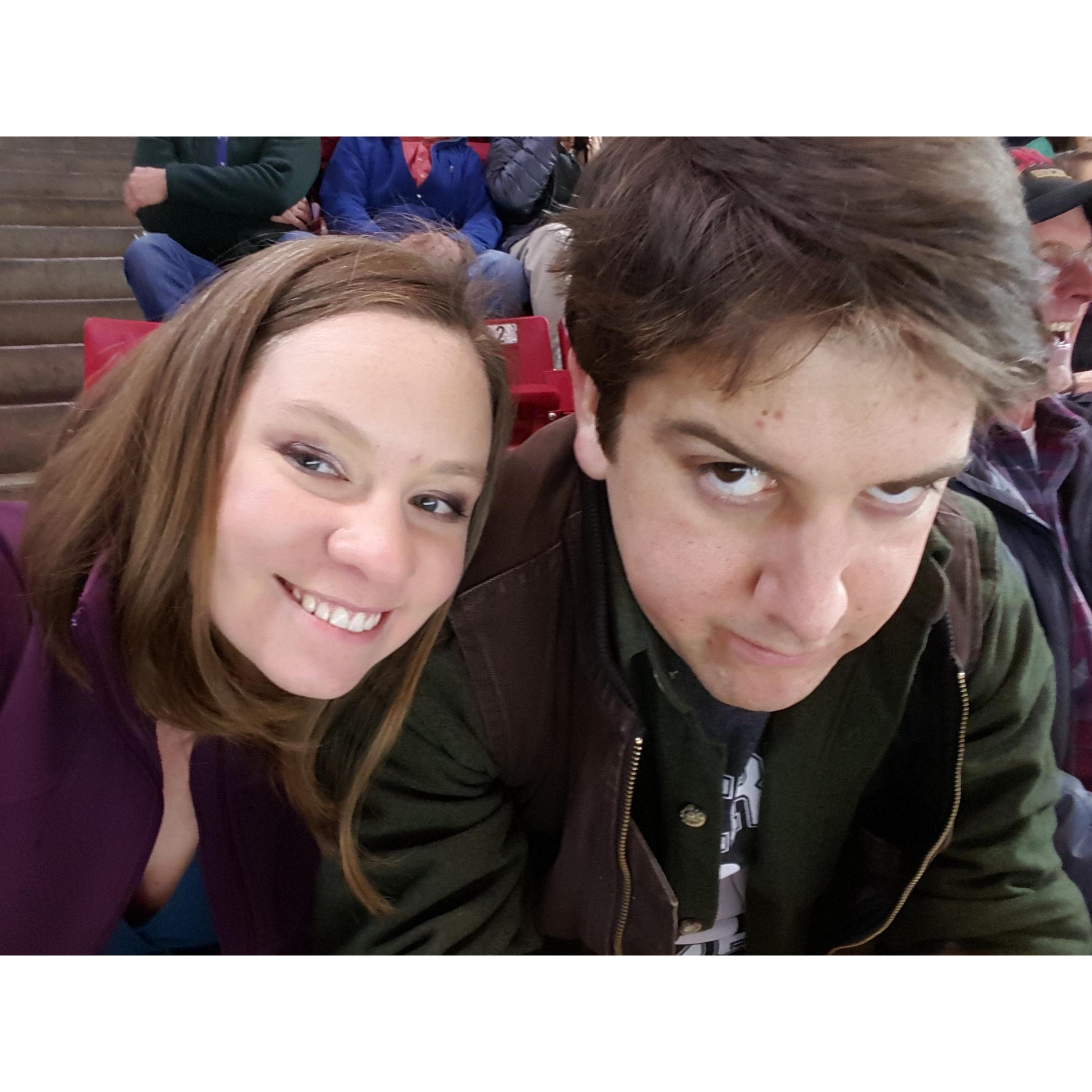 DU hockey game. 2016