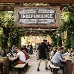 Independence Beer Garden and Philly's Historic District