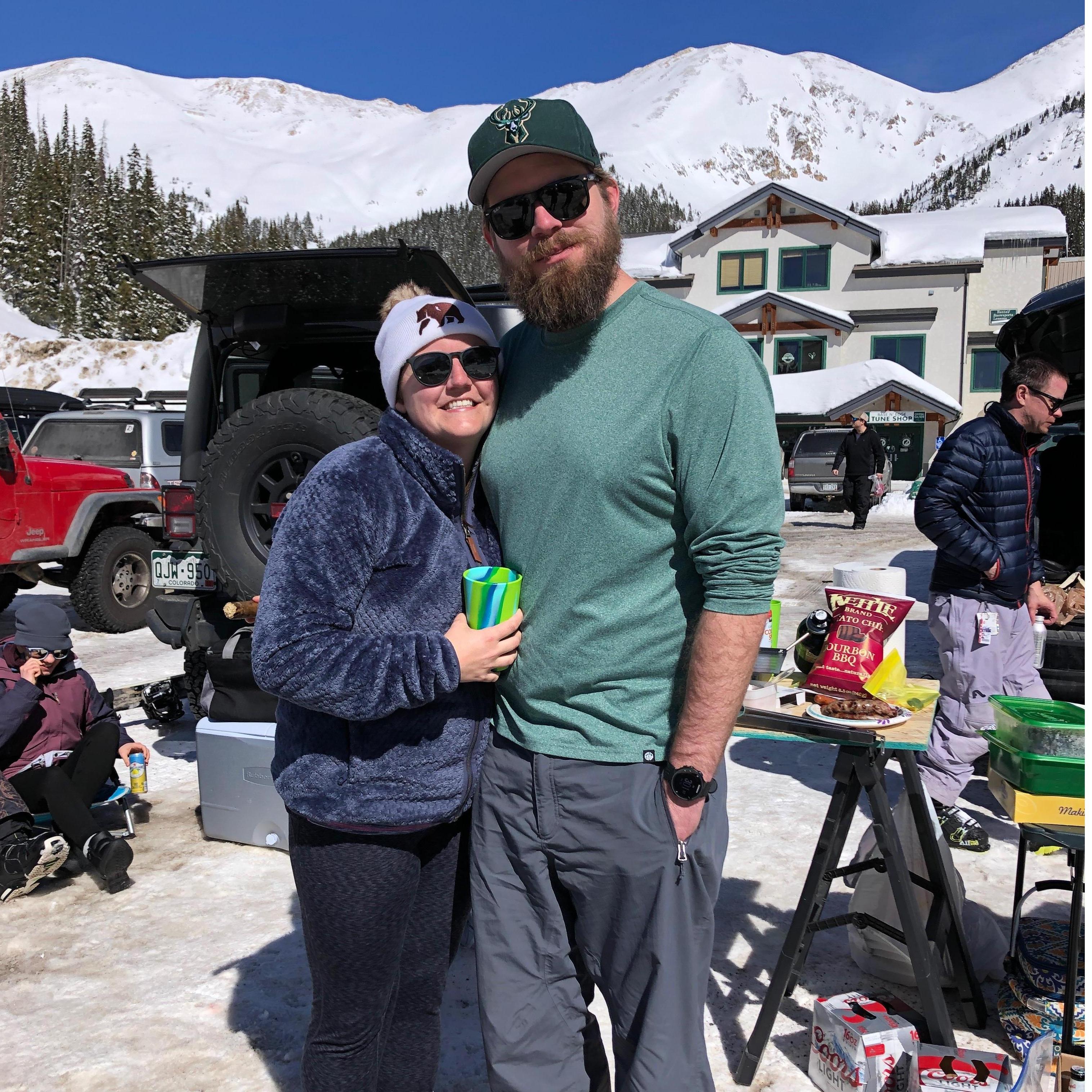 A day at the beach looks a little different in Colorado