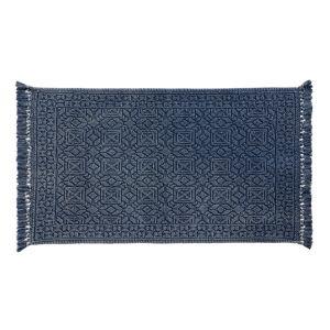 Vintage Stonewashed Geo Bath Mat - World Market