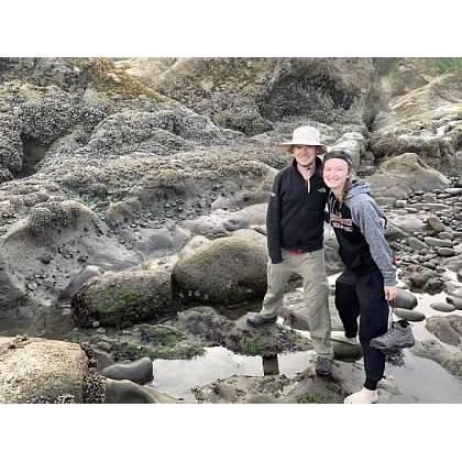 Tide pools in Washington state