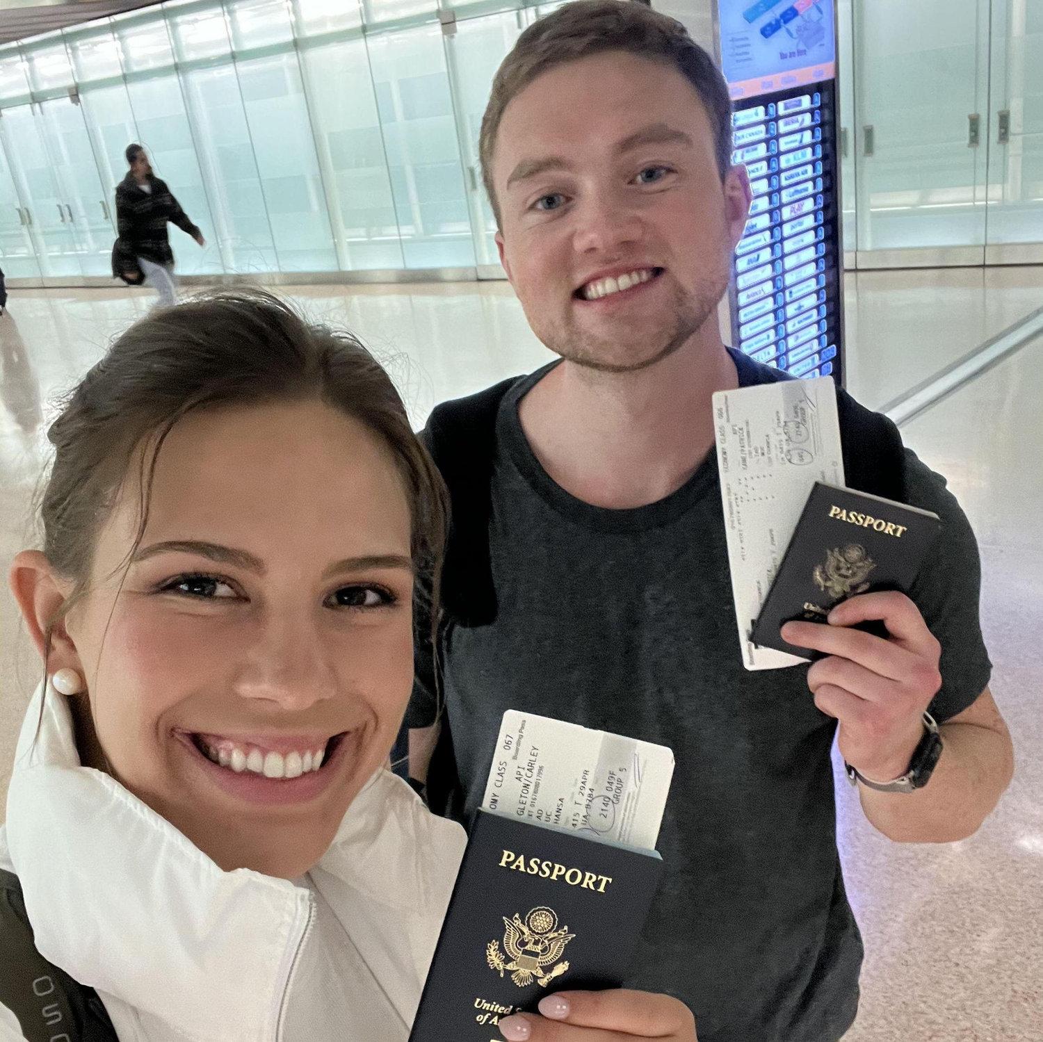 First international trip together. May 2023