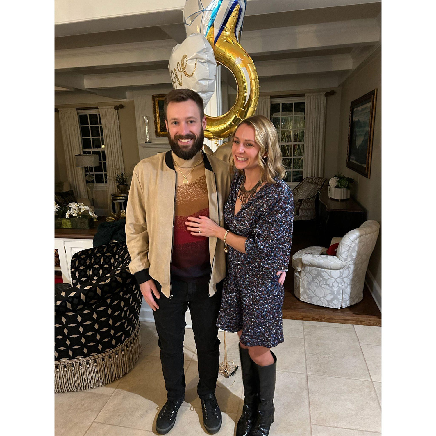 Had to go over to tell nana about the proposal after dinner. Called all of our family and friends to tell them the exciting news!!!!!!!!!