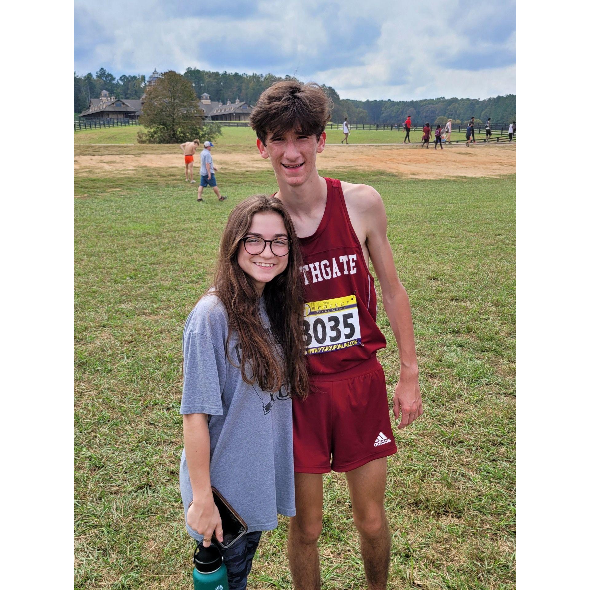 Highschool XC race days!