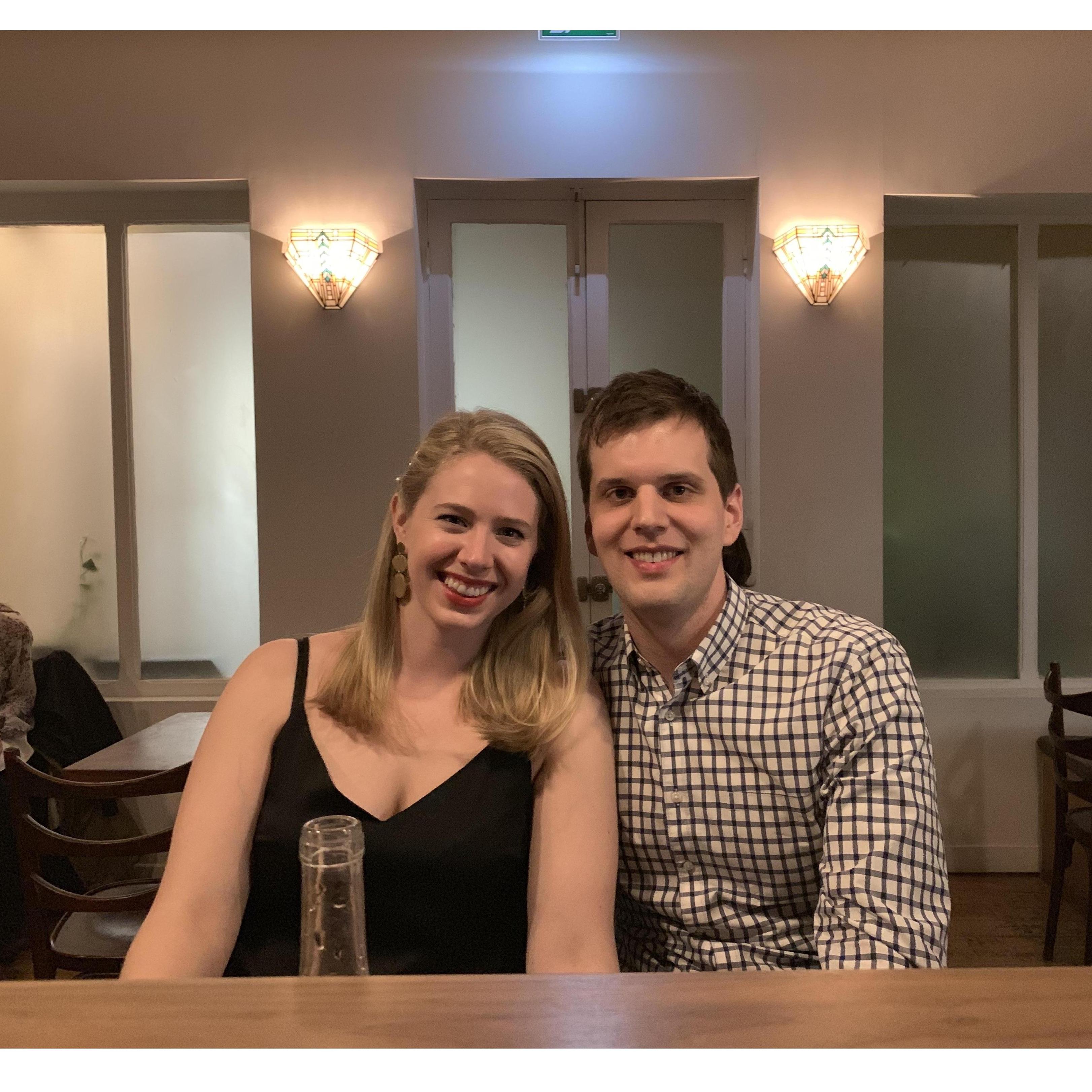 Dinner at Le Rigamarole in Paris 2019