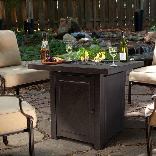 Propane outdoor fire table