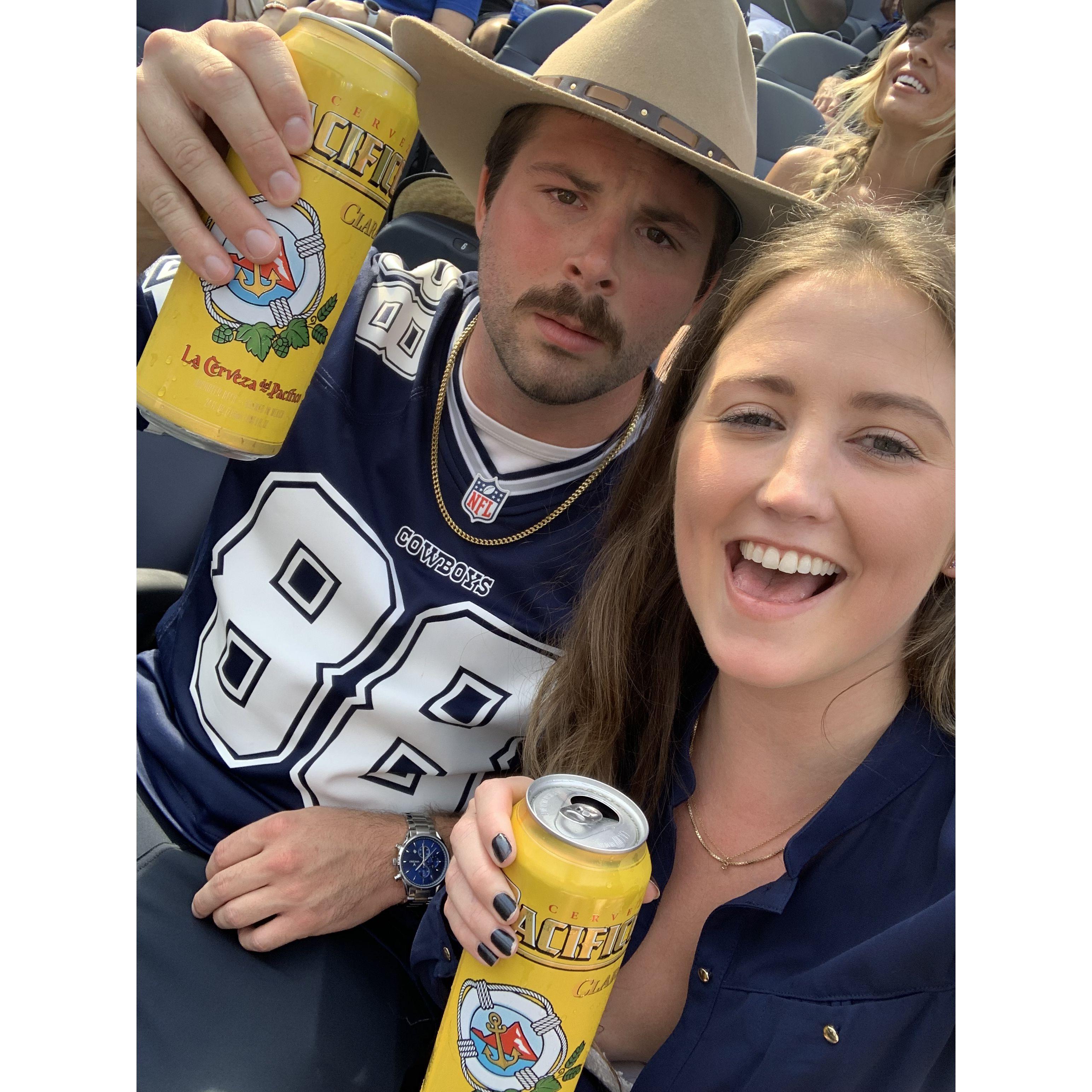 First game at SoFi - Cowboys vs Rams