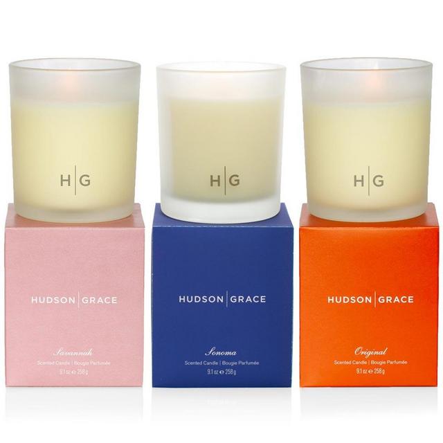 Hudson Grace Floral Scented Candle Gift Set