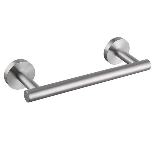 kimzcn 9-Inch Hand Towel Bar SUS304 Stainless Steel Bathroom Towel Holder Kitchen Dish Cloth Hanger RUSTPROOF Wall Mount Brushed Finish