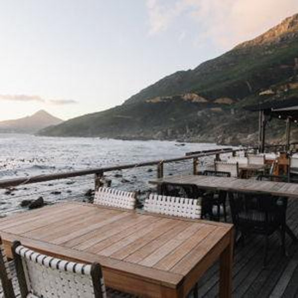 Dinner in downtown Cape Town