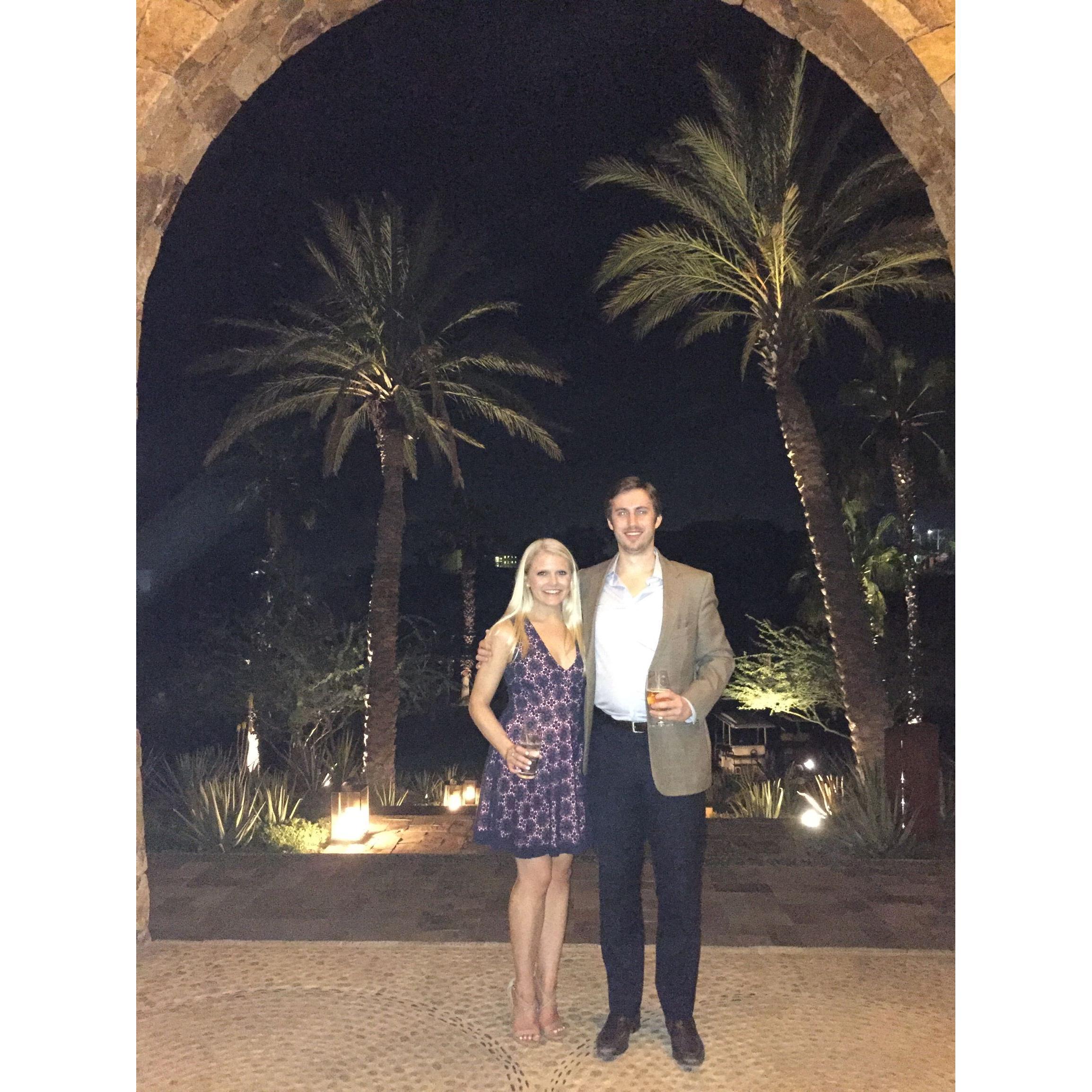 At our friends' wedding in Cabo San Lucas, Mexico (Nov 2016)