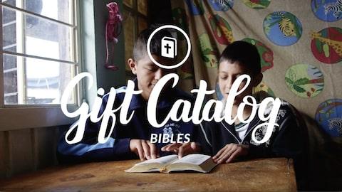 Compassion International: Give Bibles to Children