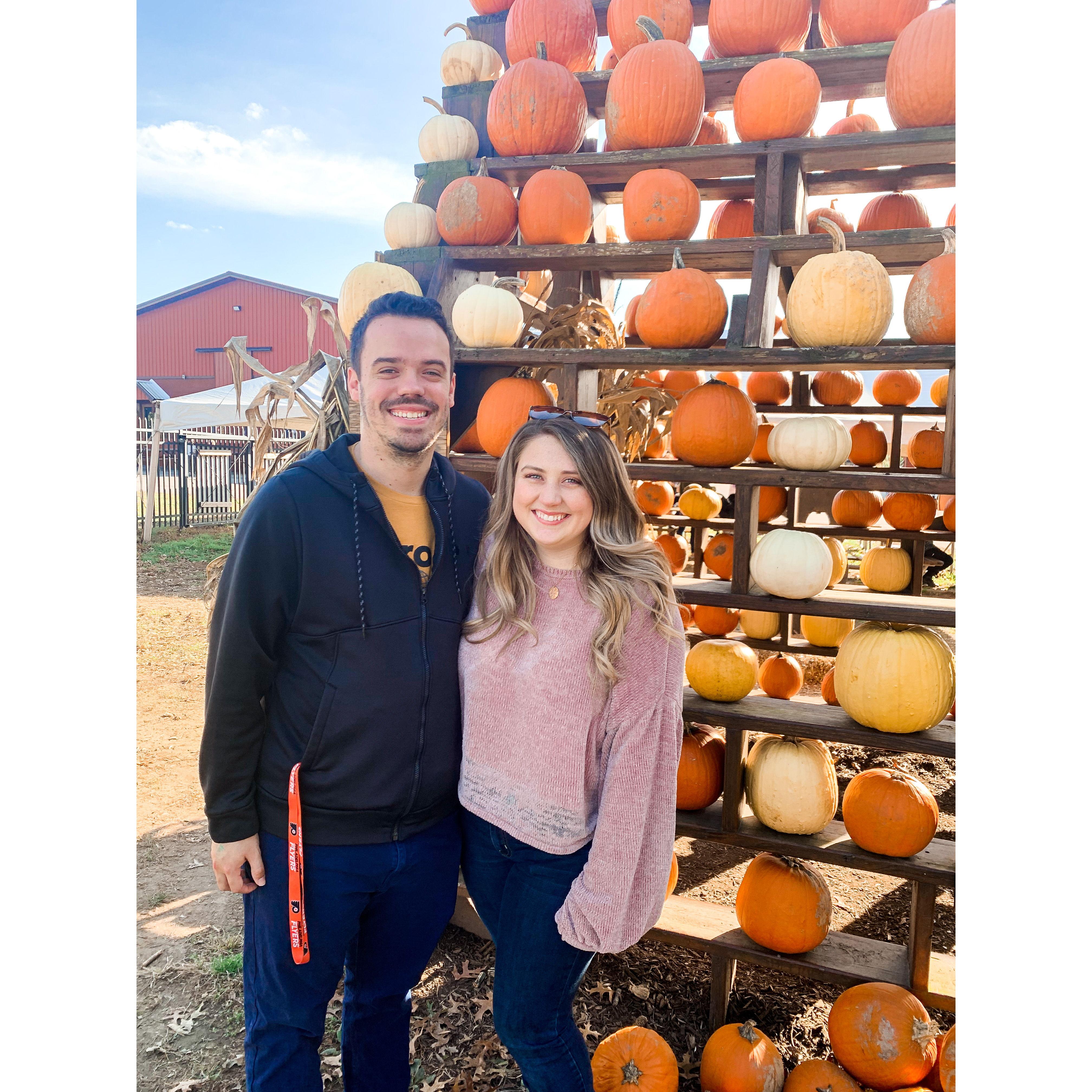 First fall together!