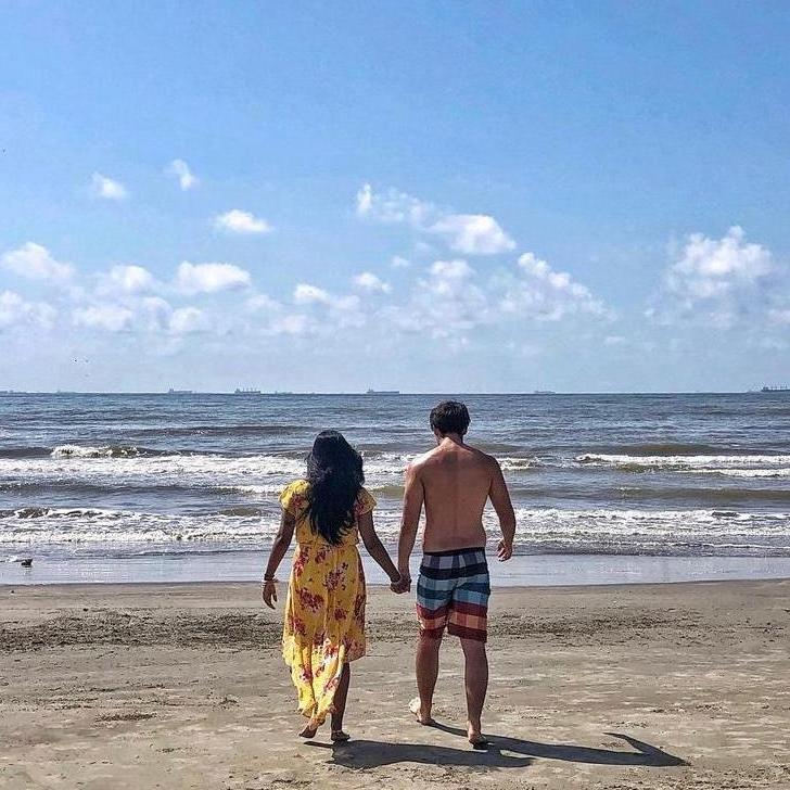 As much as they love the mountains, they love a good beach day too!