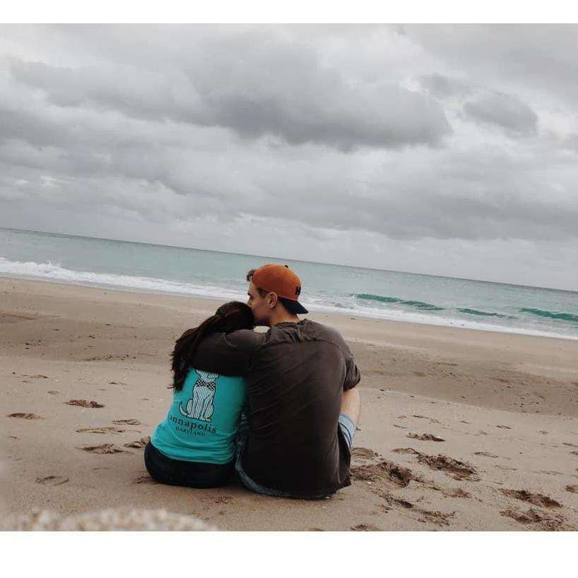 Josh took me on a walk at the beach after finding out my grandfather had passed away.