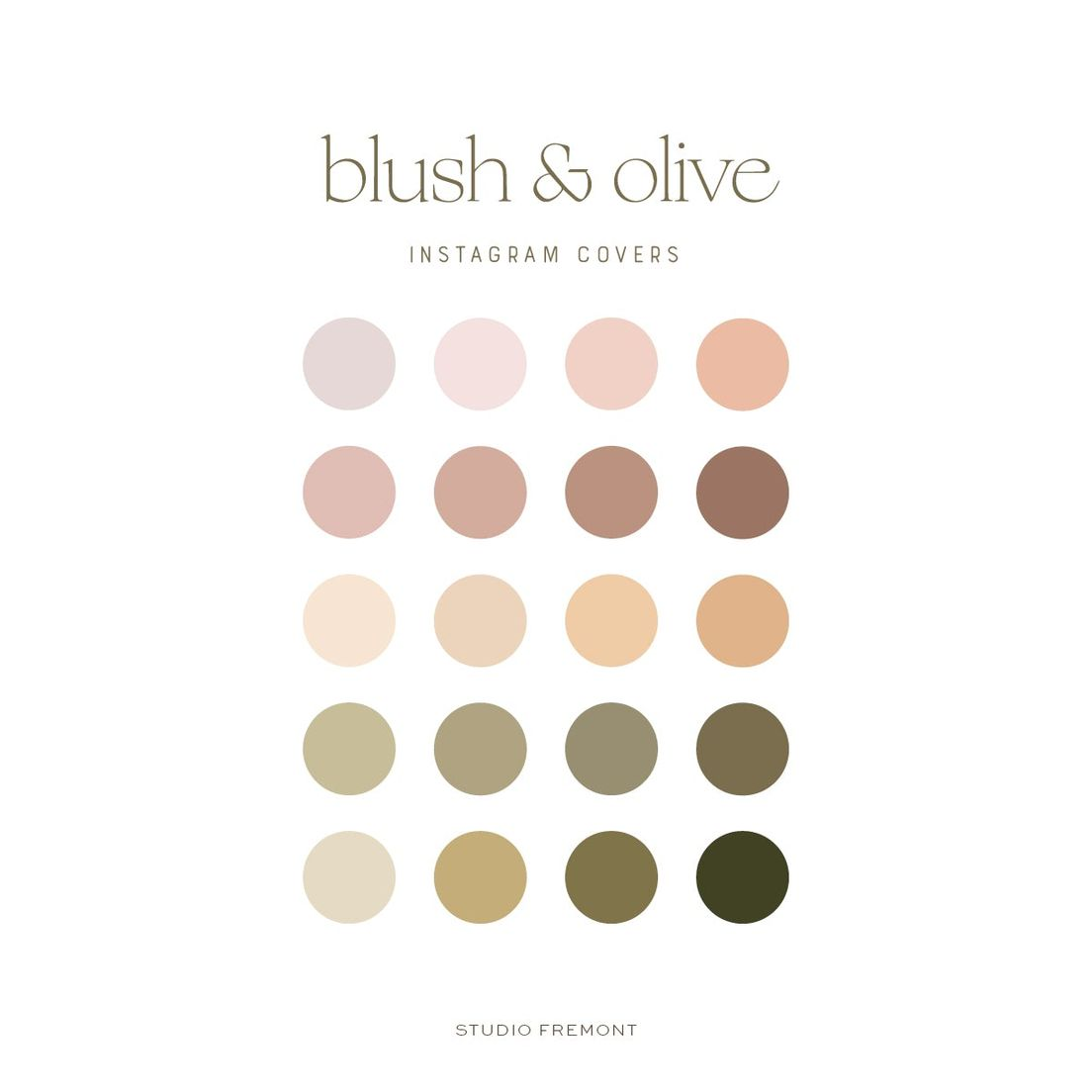 Wedding Attire Color Palette