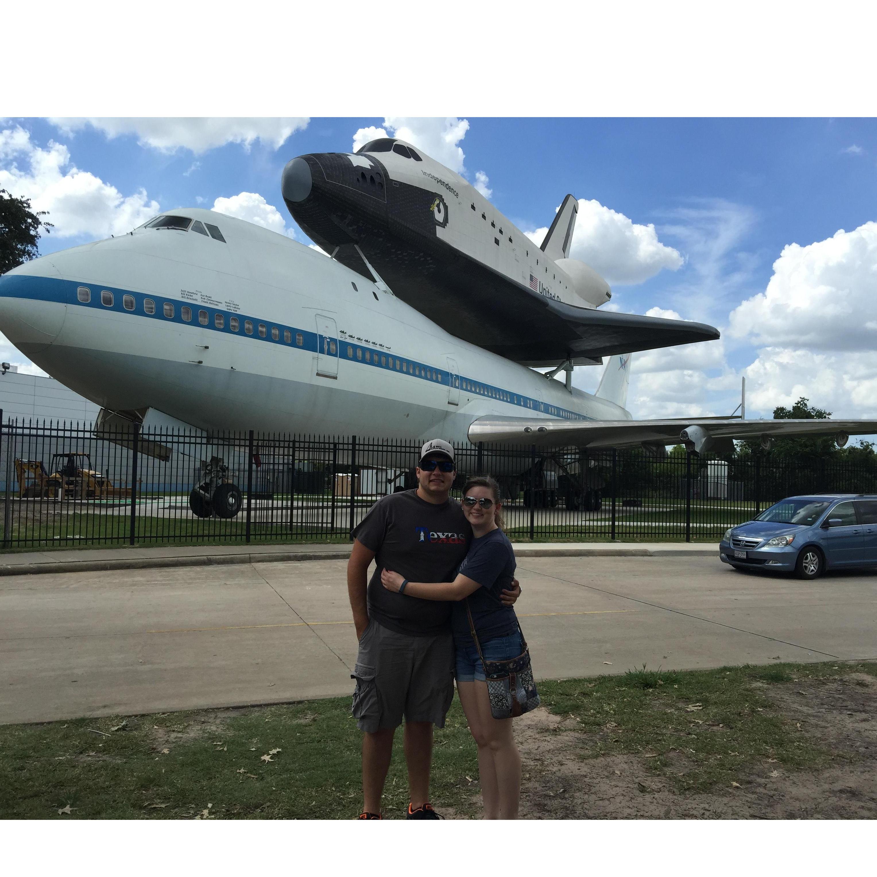 Our visit to Space Center Houston!
