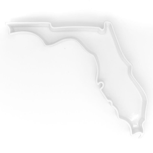 Lark Handmade Porcelain State Platter, Florida