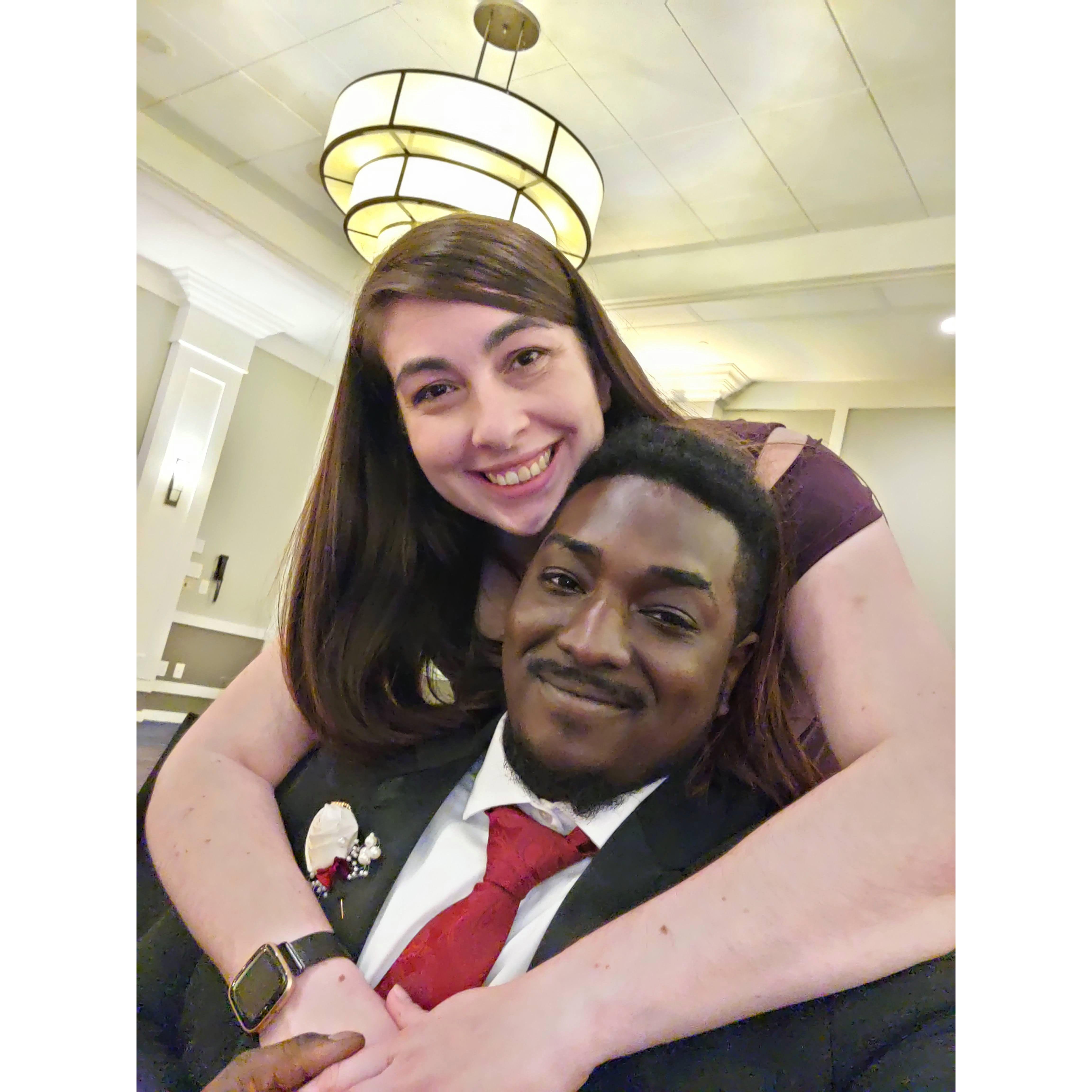 Andrew's sister Tasia's wedding (October 2020)