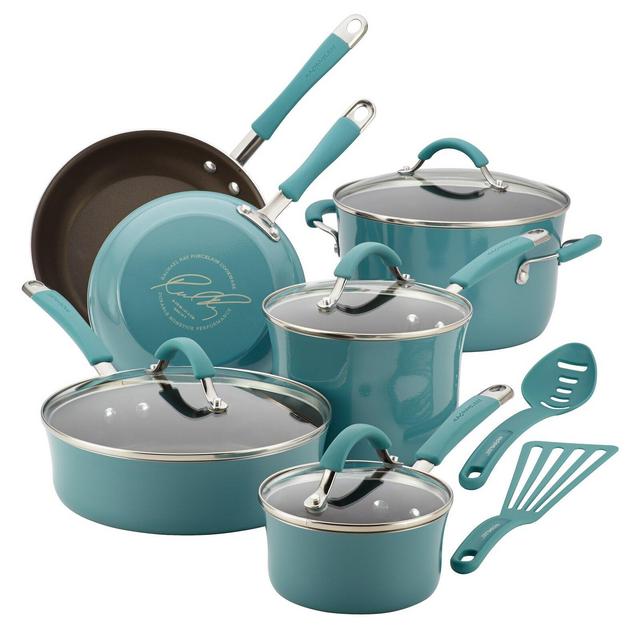 Rachael Ray Cucina 12 Piece Non- Stick Cookware Set