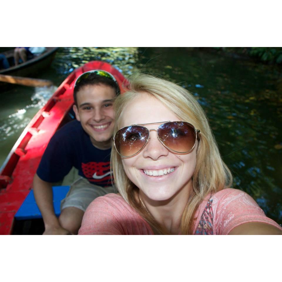 First Boat Ride together