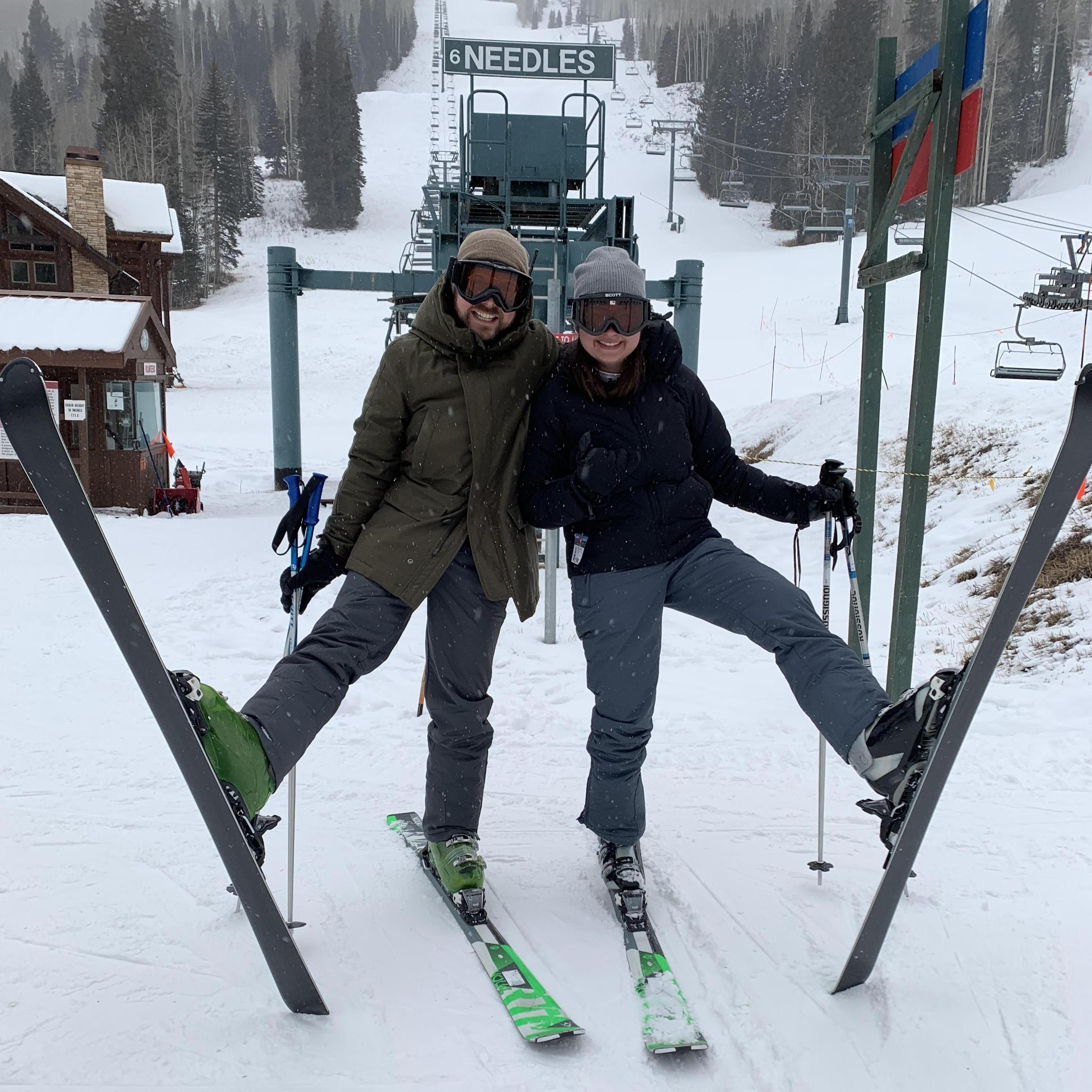 Skiing in Durango, Colorado