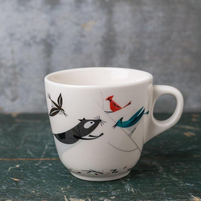 Feeding Station Mug - Charley Harper / Fishs Eddy