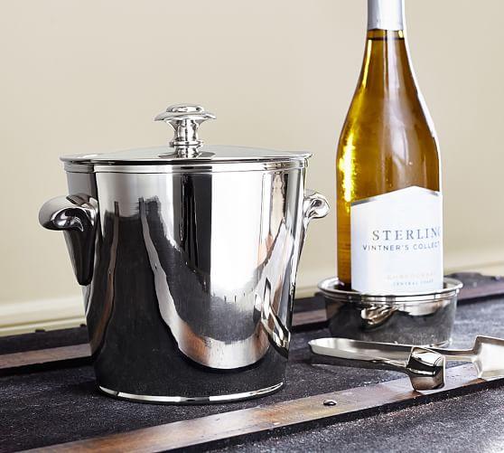 Pottery Barn: Harrison Ice Bucket with Tongs