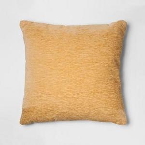 Yellow Chenille Oversize SquareThrow Pillow - Threshold™