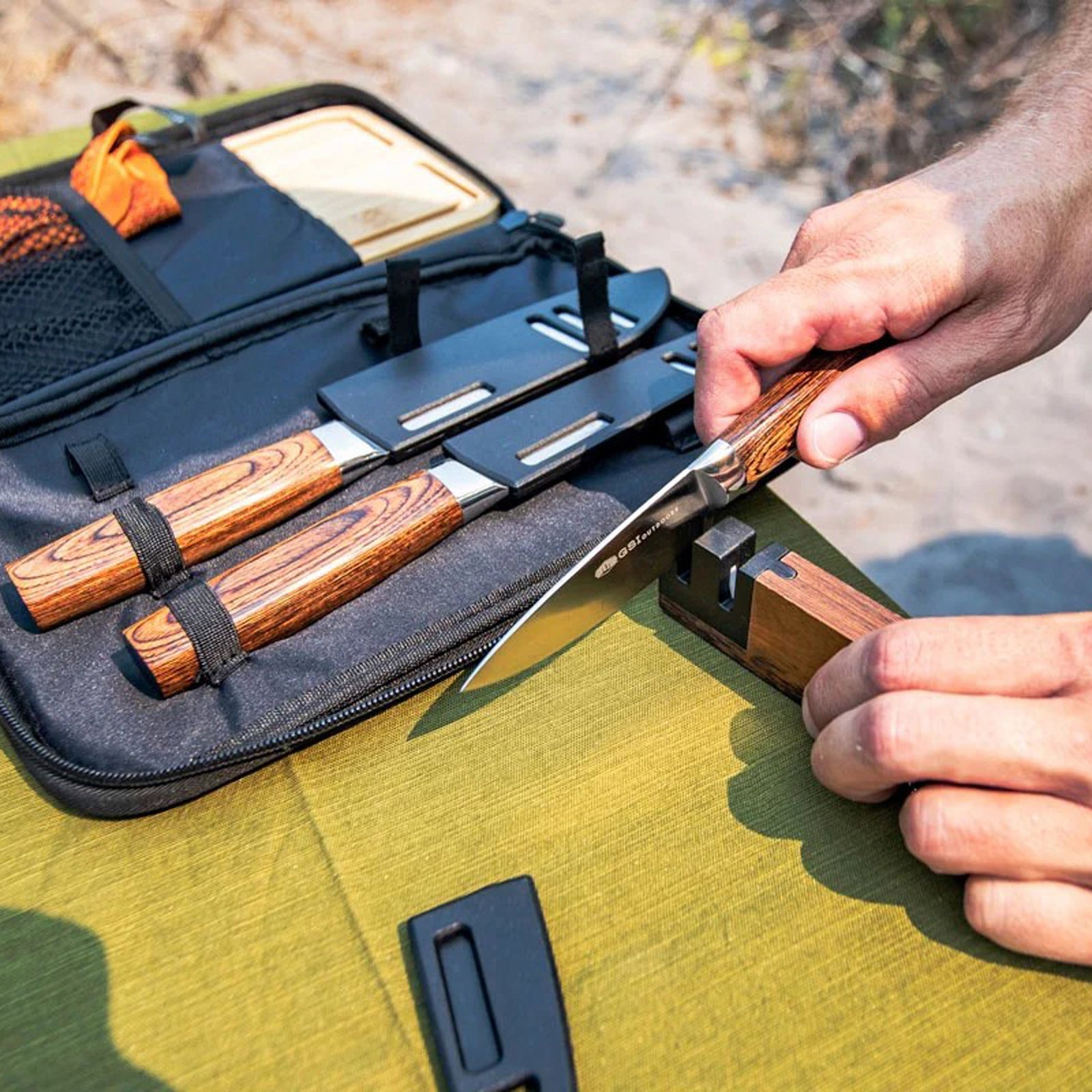 GSI Outdoors, Rakau 8-Piece Knife Set | Zola