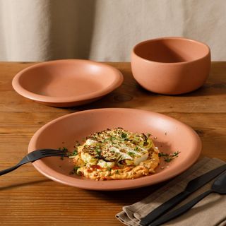 Corcisa Clay 12-Piece Dinnerware Set, Service for 4