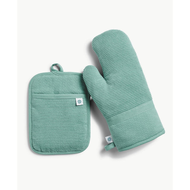 Tatum Potholder and Oven Mitt 2-Piece Kitchen Set