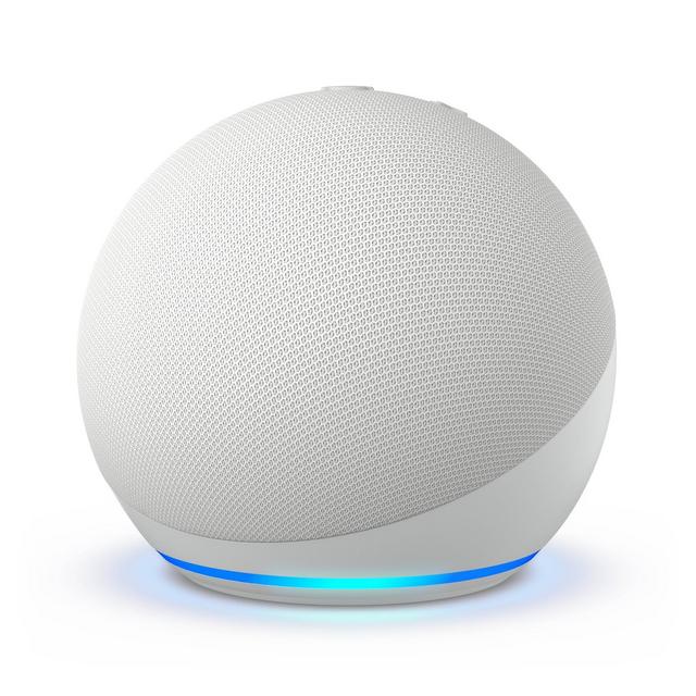 Amazon Echo Dot - Smart Speaker with Alexa - Glacier White