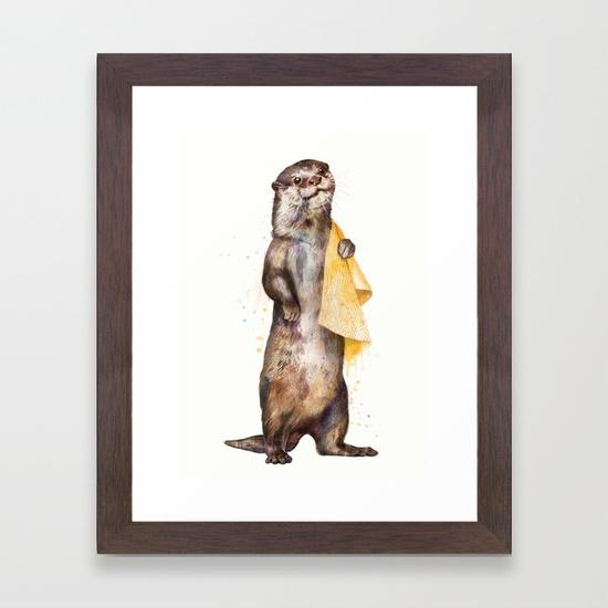 Otter print