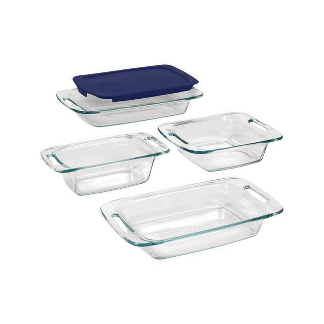 Pyrex Easy Grab 5pc Glass Bakeware Set