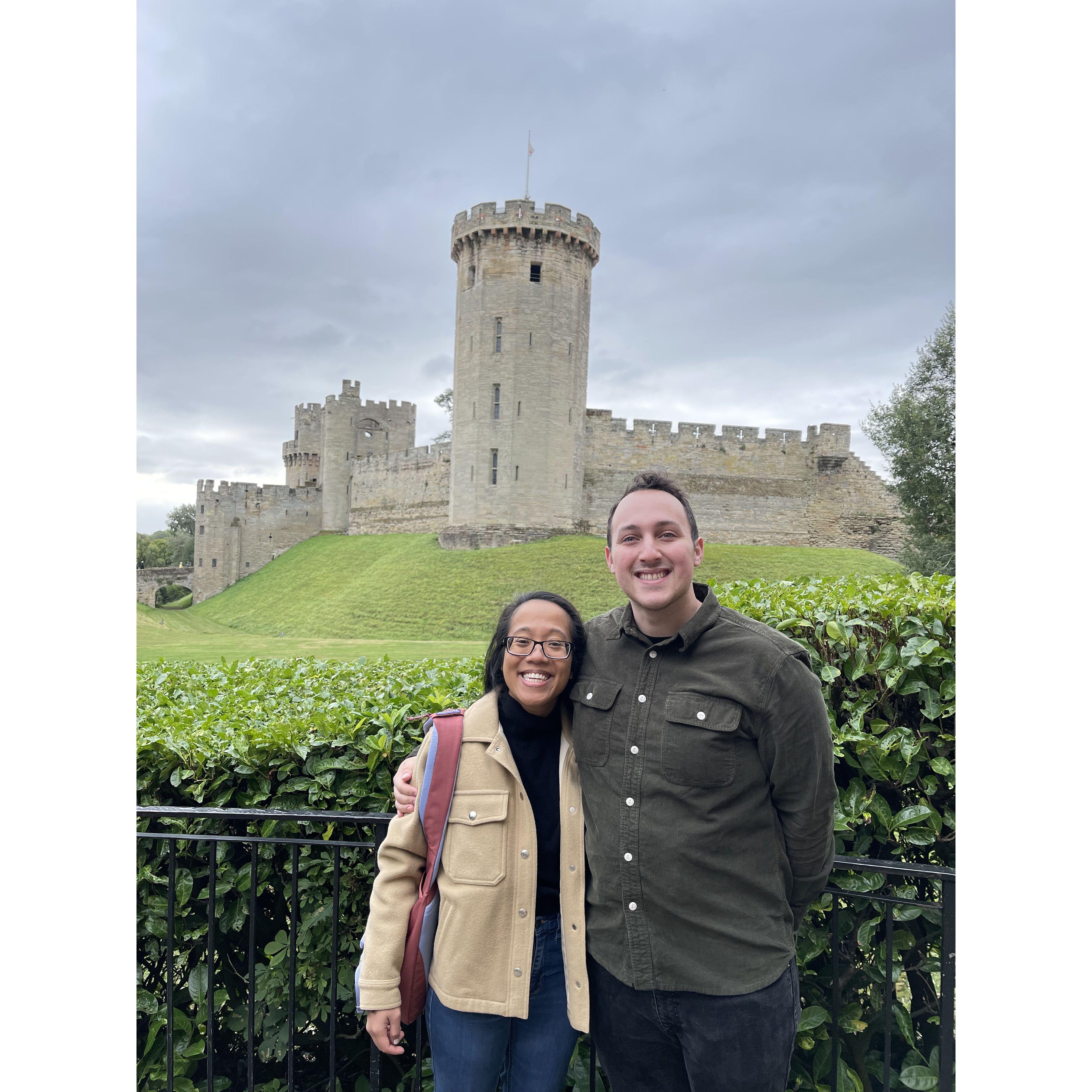 In September of 2024 we went on our first international trip together to Europe! We visited England, Scotland, and France. *
This is Warwick Castle in England* 09-09-24