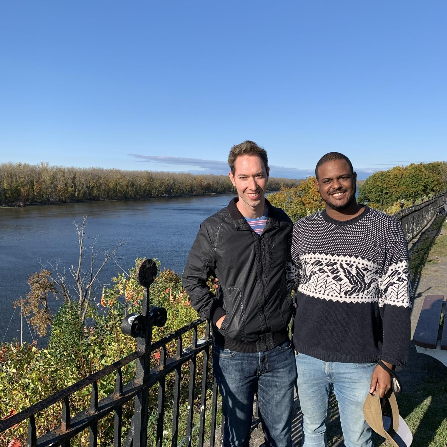 First time in Hudson, NY. Oct. 2020