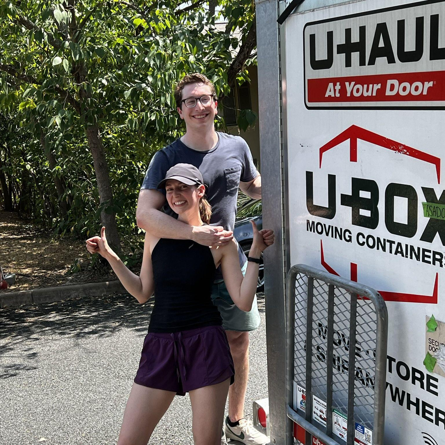 Packed up UHaul before we made the big move to Seattle!