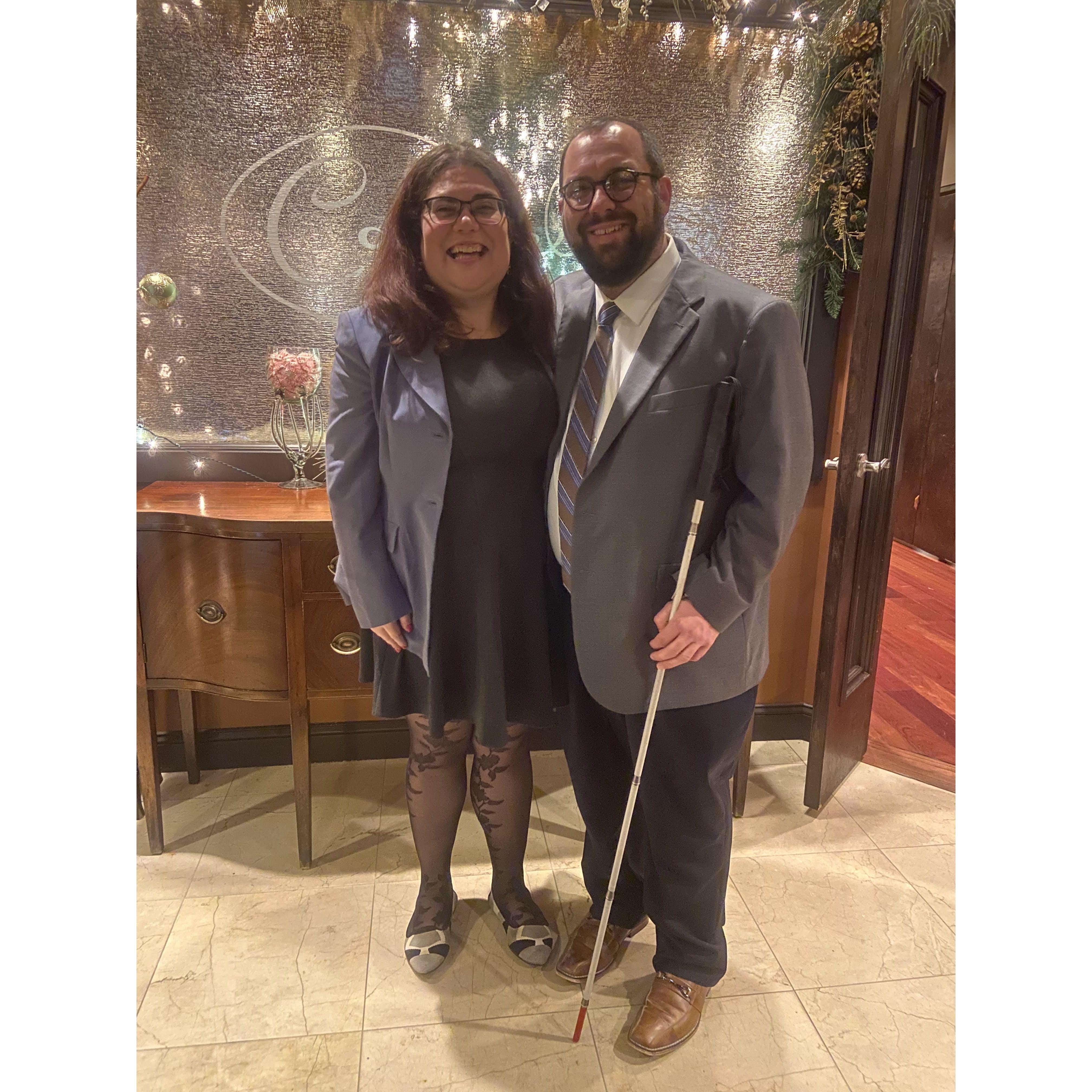 We went to dinner at Carmello's in Manassas Virginia.