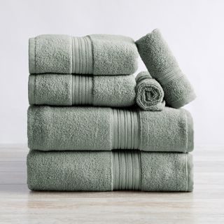 Cooper 6-Piece Cotton Bath Towel Set
