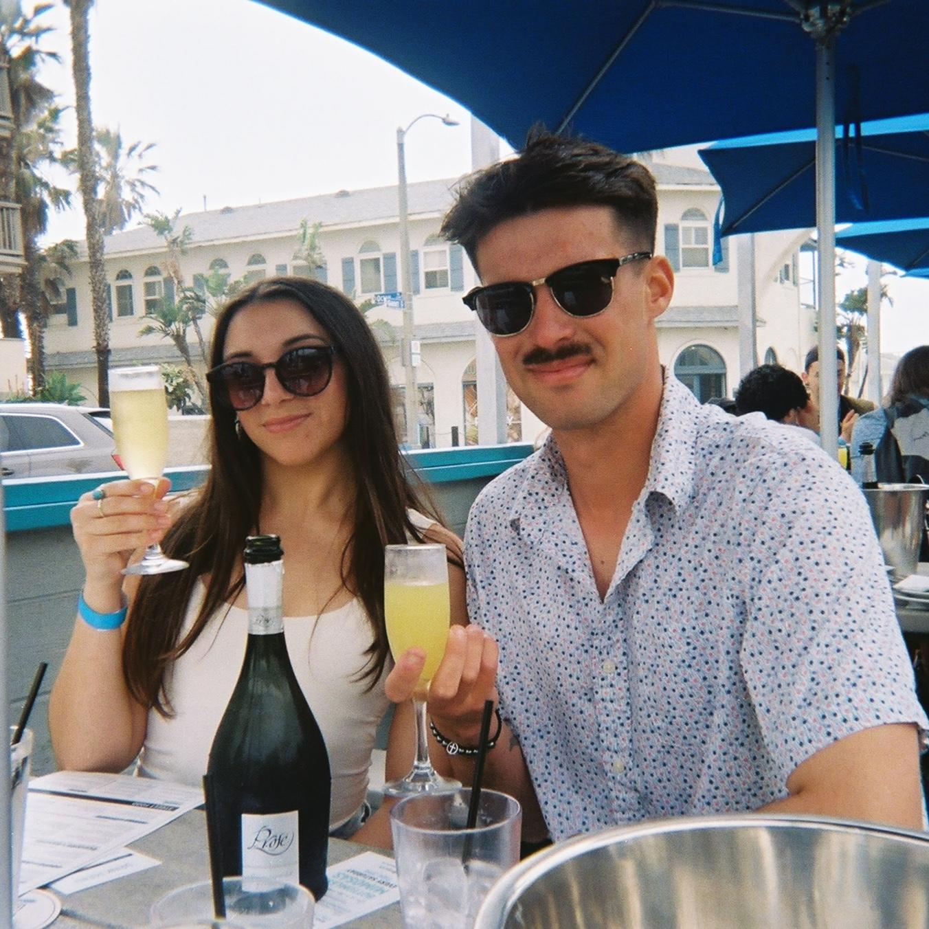 One of our many mimosa dates 🥂