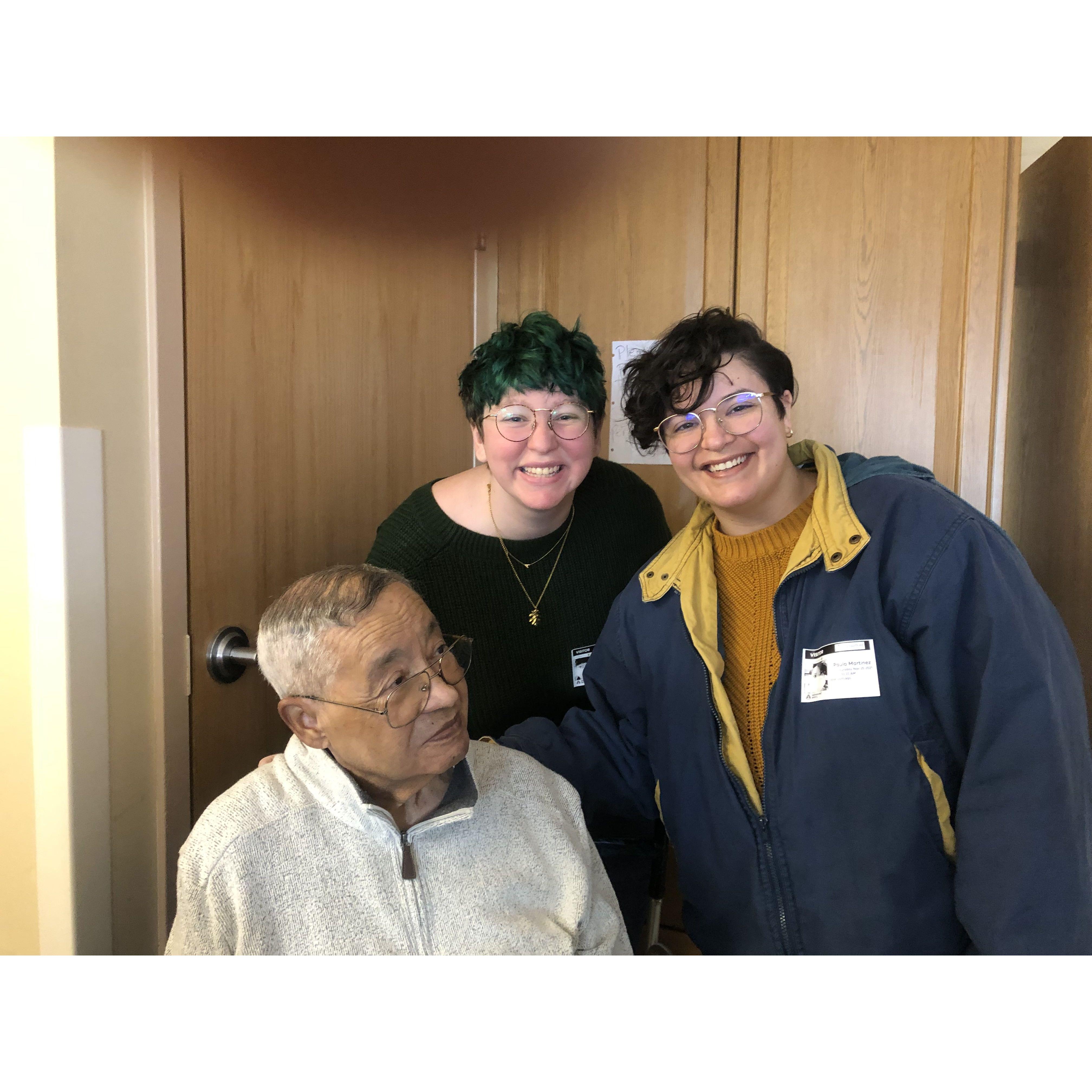 Getting to spend time with grandpa