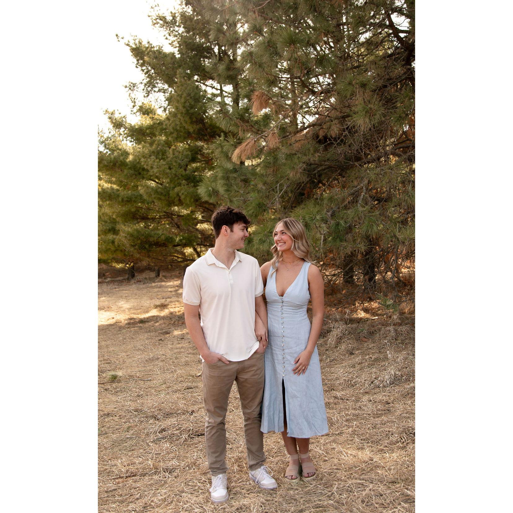 Engagement photoshoot! photo creds to ethanstreeterphotography!
