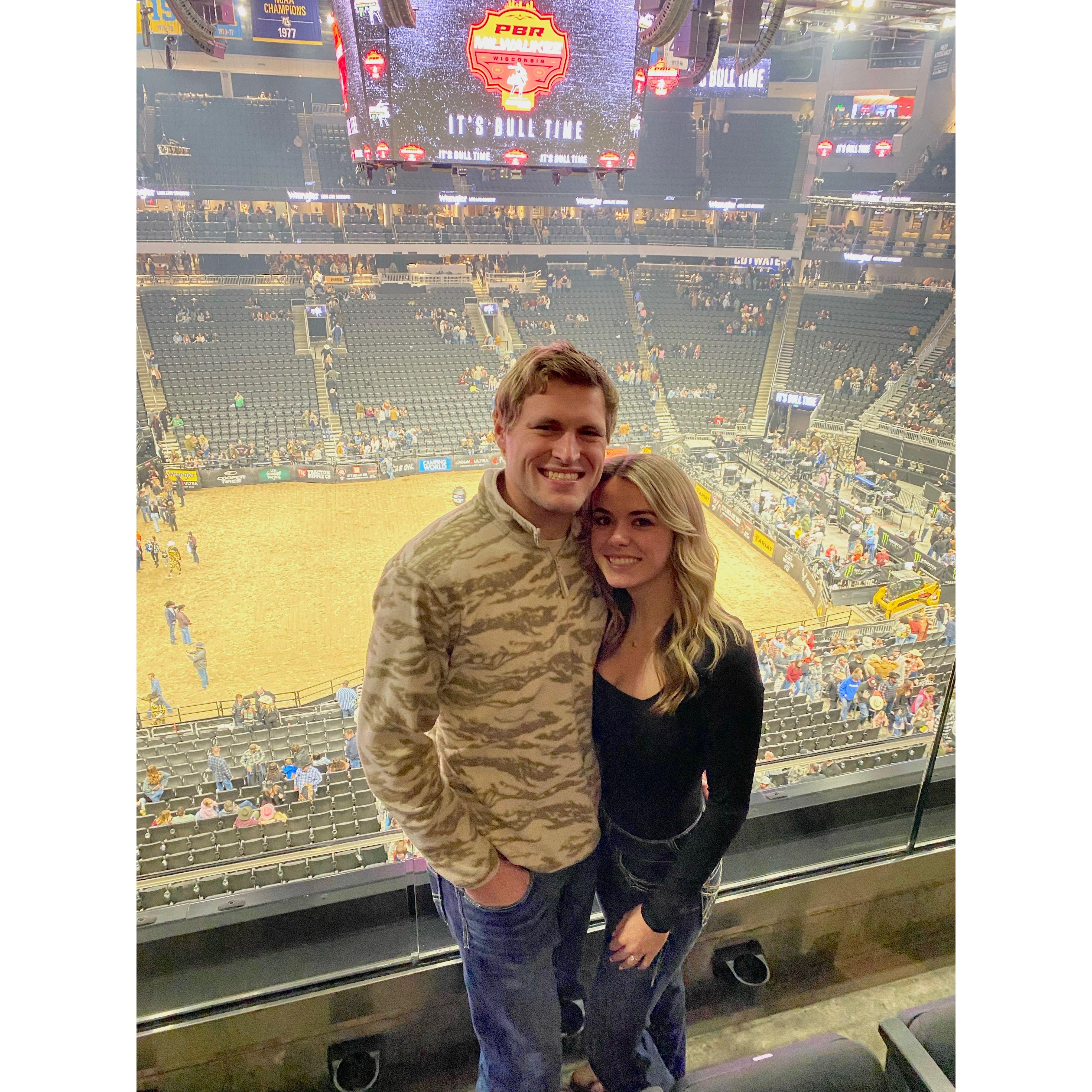 3/9/24: Fun fact about us- we love anything that involves bull riding or rodeos