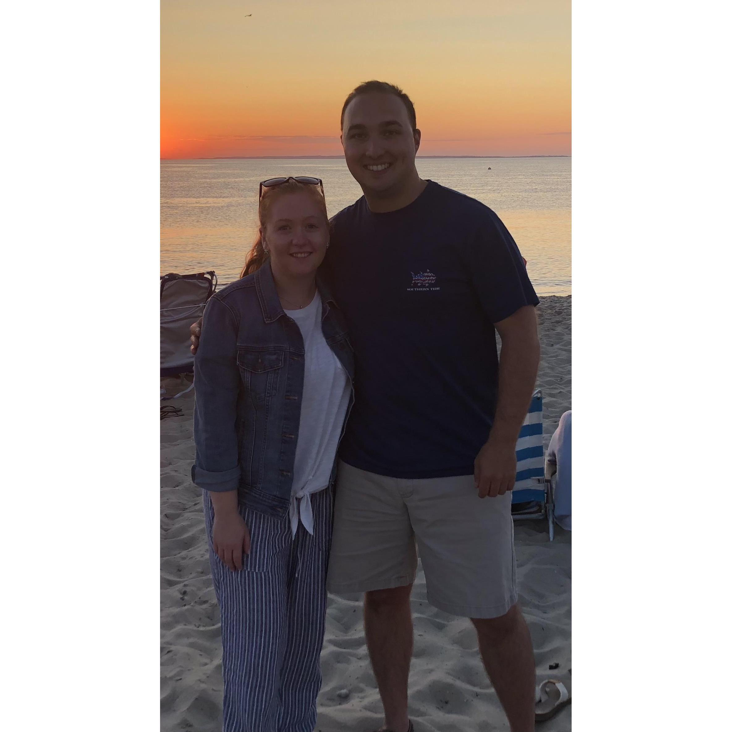 A Sunset in Menemsha, July 2018