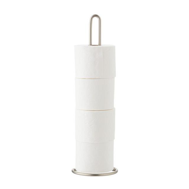 Satin Nickel Bath Tissue Reserve