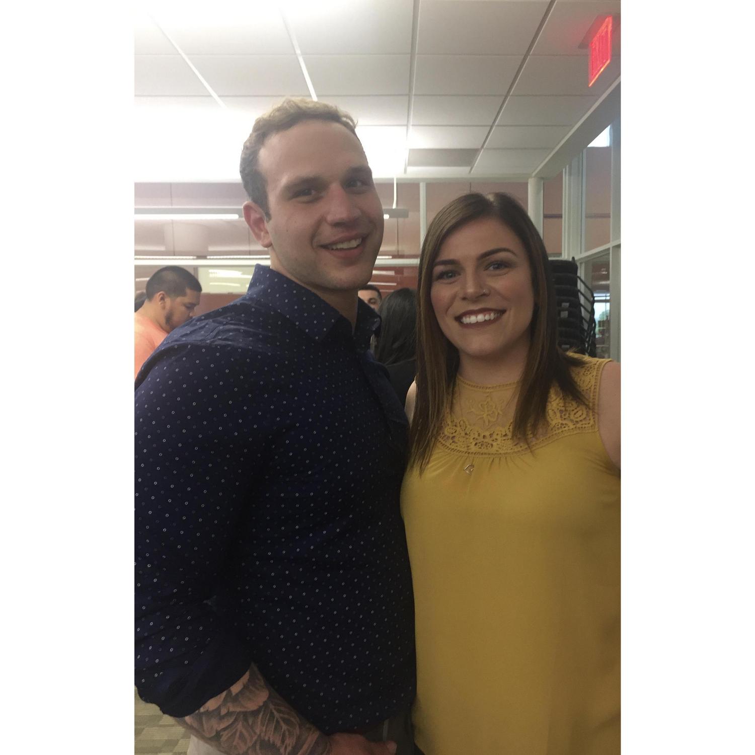 My Pinning Ceremony from Respiratory school. May 2017